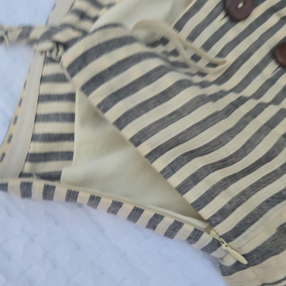 Maeve Striped Spaghetti-strapless Mini Dress - Picture 13 of 16